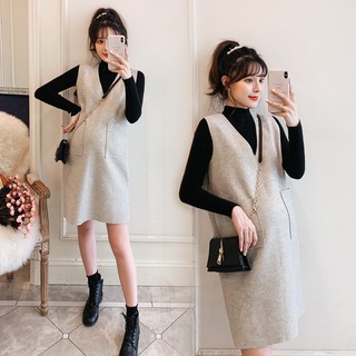 Sét váy dạ bầu cao cấp Hàn Quốc.