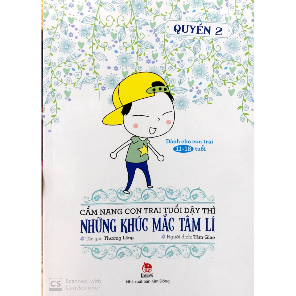 Sách - Cẩm Nang Con Trai Tuổi Dậy Thì - Quyển 2 - Những Khúc Mắc Tâm Lí (Tái Bản 2019)