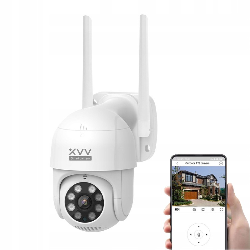 Camera ngoài trời xiaomi X2000 ptz outdoor xoay 360 độ hd 1080p - TẶNG THẺ 64GB - vienthonghn