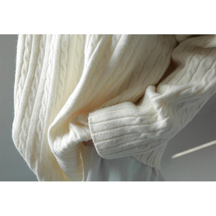 Áo Khoác Cardigan Dệt Kim Dày Dặn Phong Cách Nhật Bản Cho Nam Giới