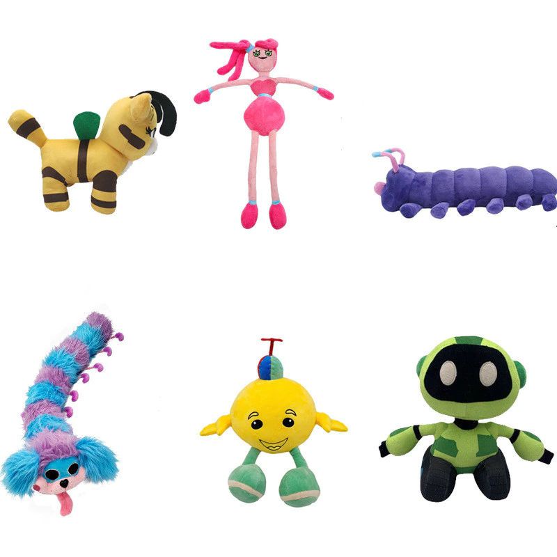 Thú nhồi bông chân dài nhân vật trong Poppy Playtime Huggy Wuggy 35cm