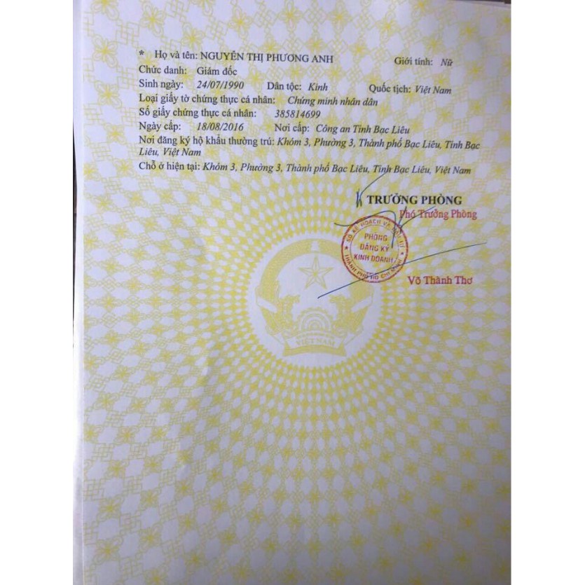 Tái Tạo Da Phương Anh Hàng CHính Hãng Yody White