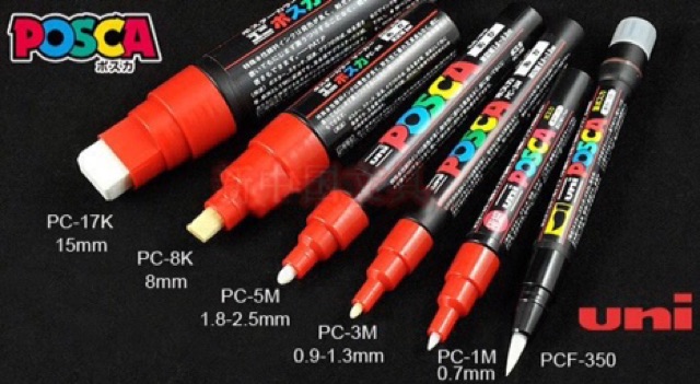 Bút dạ quang Uni Posca 3M