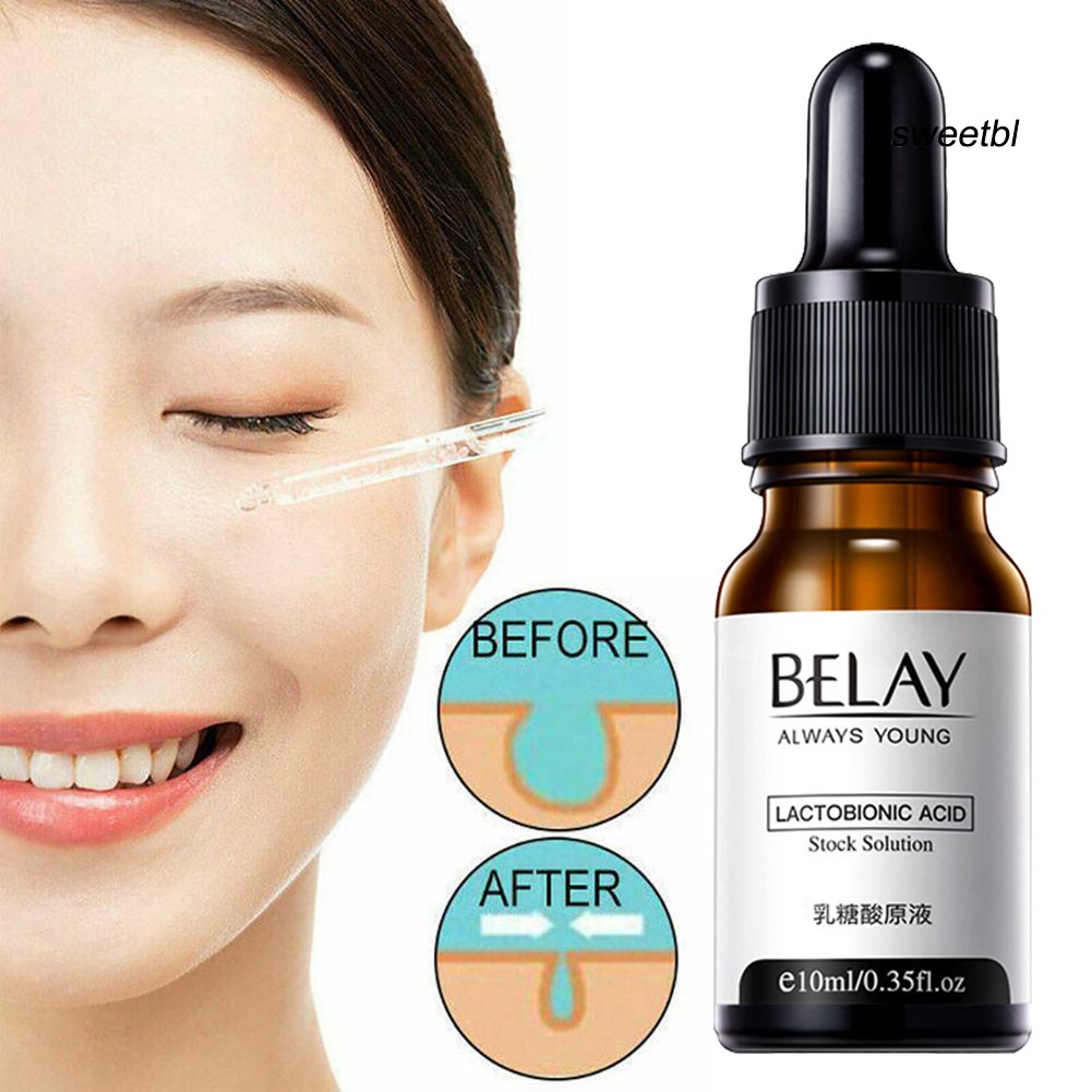 (Hàng Mới Về) Tinh Chất Lactobionic Acid Làm Mềm Da Trị Mụn Đầu Đen Chống Lão Hóa 10ml