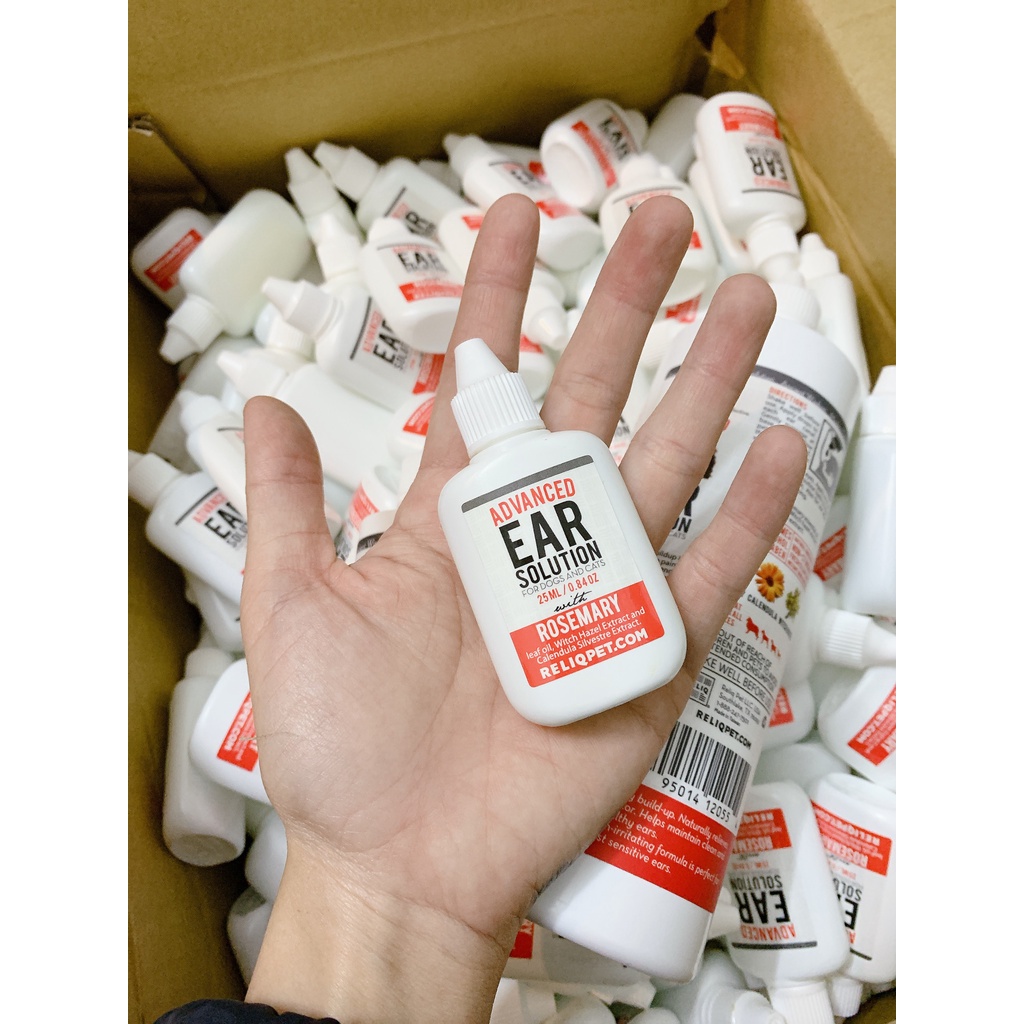 RELIQ - Dung dịch vệ sinh tai cho chó & mèo Ear Solution