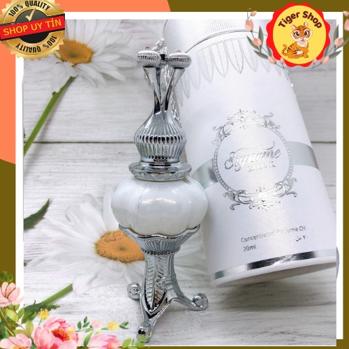 Tinh Dầu Nước Hoa Dubai Nội Địa Supreme Musk 20ml Ngọt Ngào, Dễ Thương
