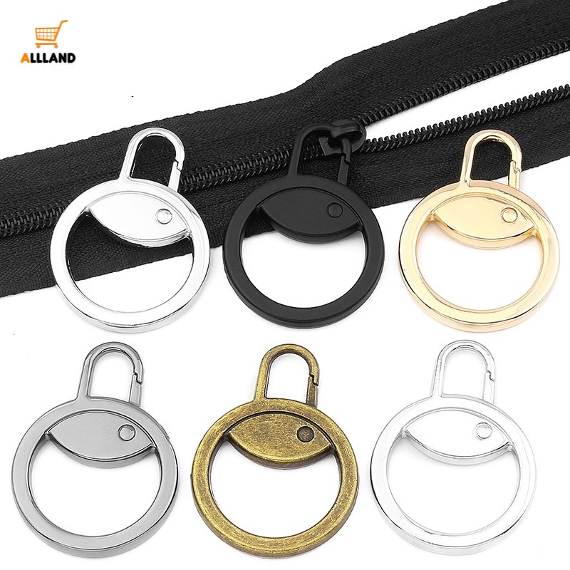 1 Dây Khóa Kéo 6 Màu Bằng Kim Loại Dùng Sửa Chữa Áo Khoác/ Áo Khoác