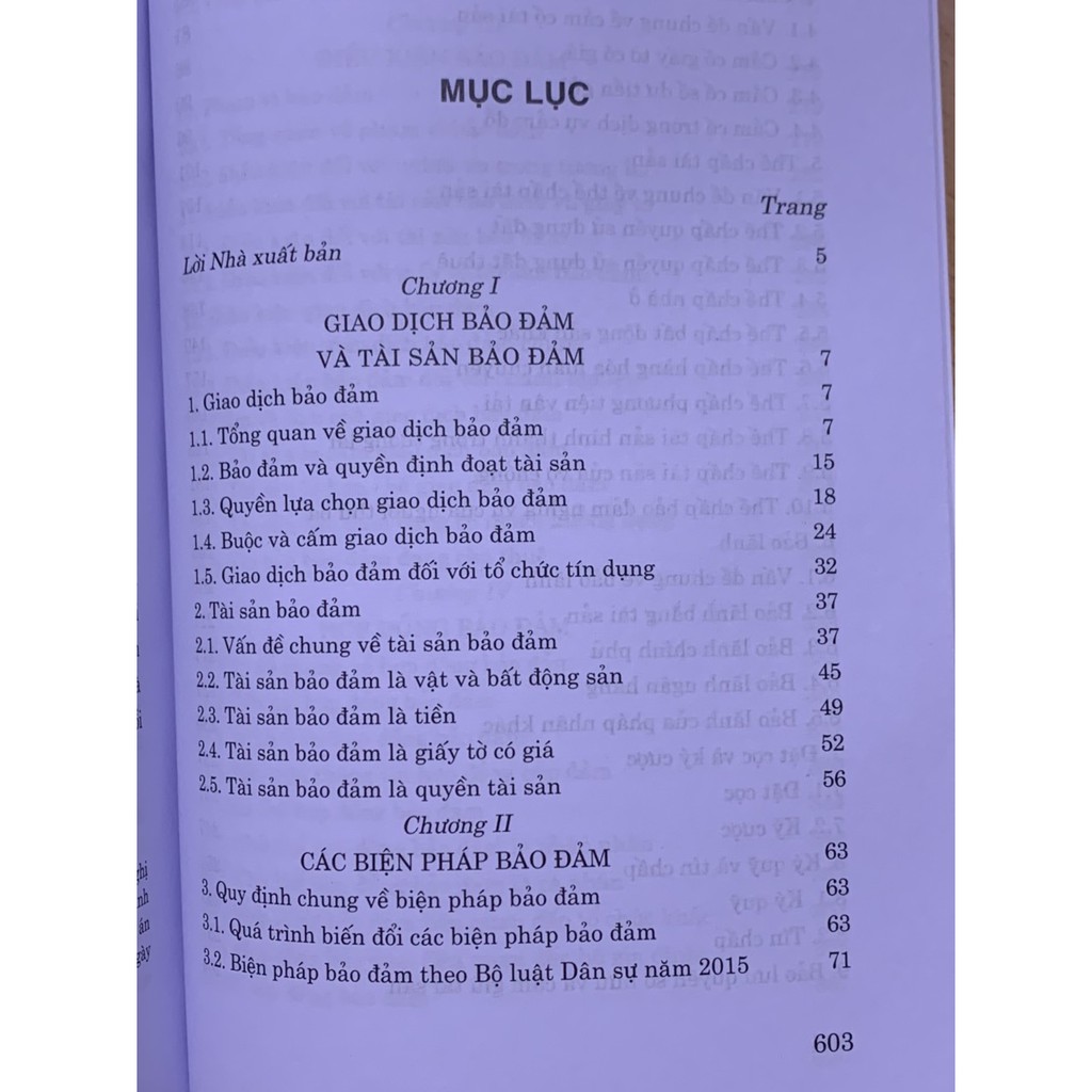 Sách - 9 biện pháp bảo đảm nghĩa vụ hợp đồng - tái bản lần thứ 3