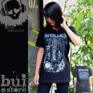 [Mã BUIS45K giảm 45k] Áo Rock band tee phông / thun Metallica ROX MS149