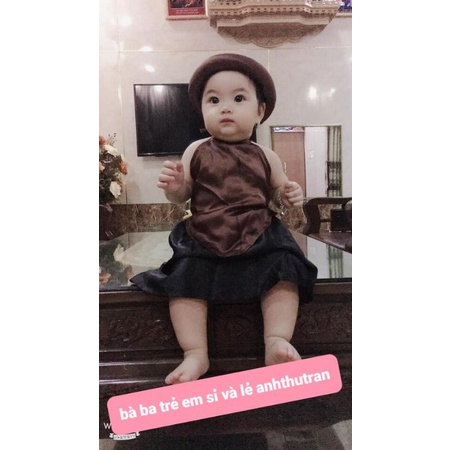 Yếm đào truyền thống bé gái 3 màu