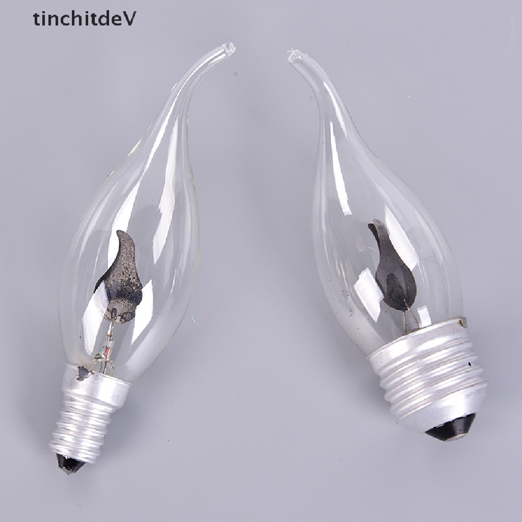 Bóng Đèn LED E27 E14 Hiệu Ứng Ngọn Lửa Trang Trí Đẹp Mắt