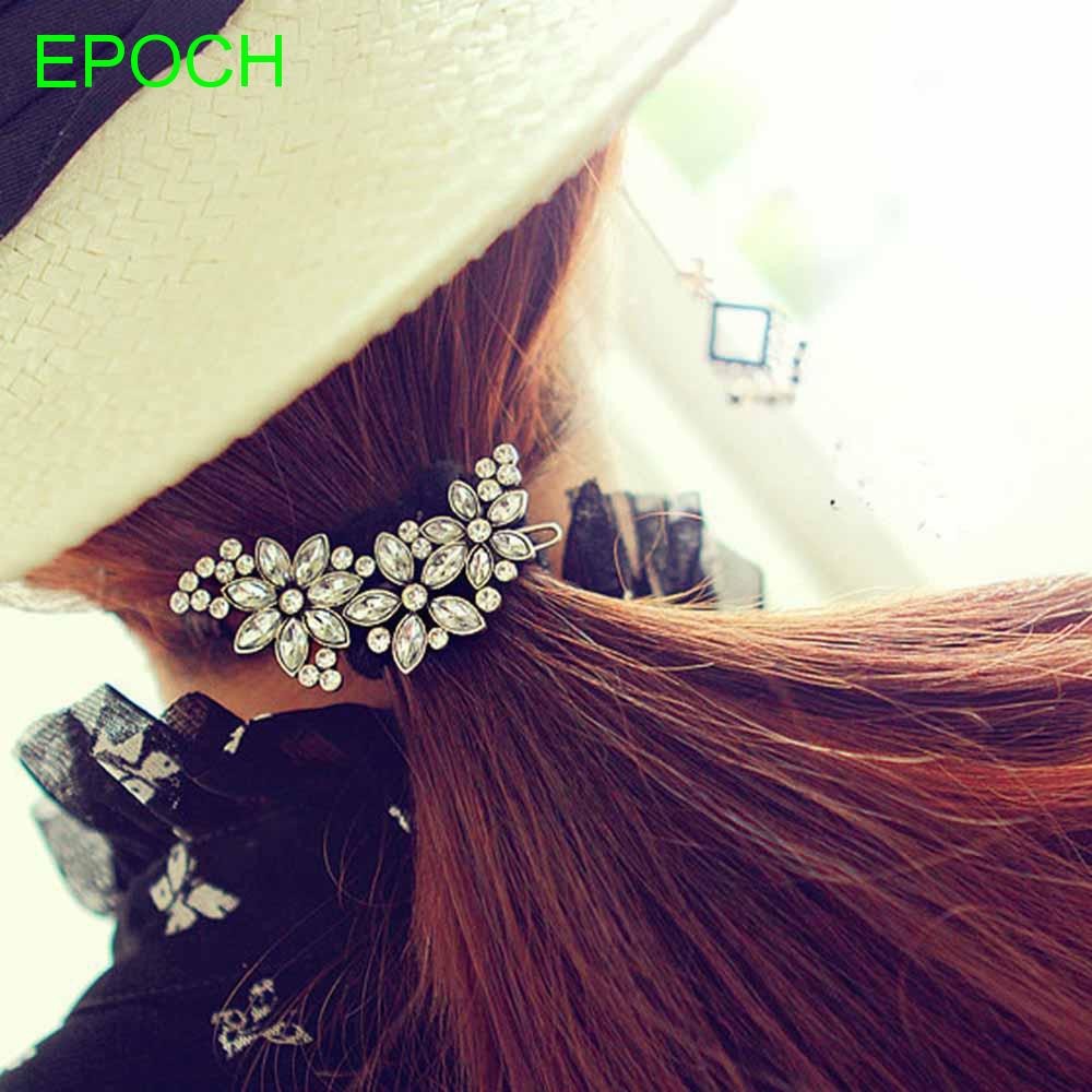 Kẹp tóc cô dâu đính đá giả kim cương