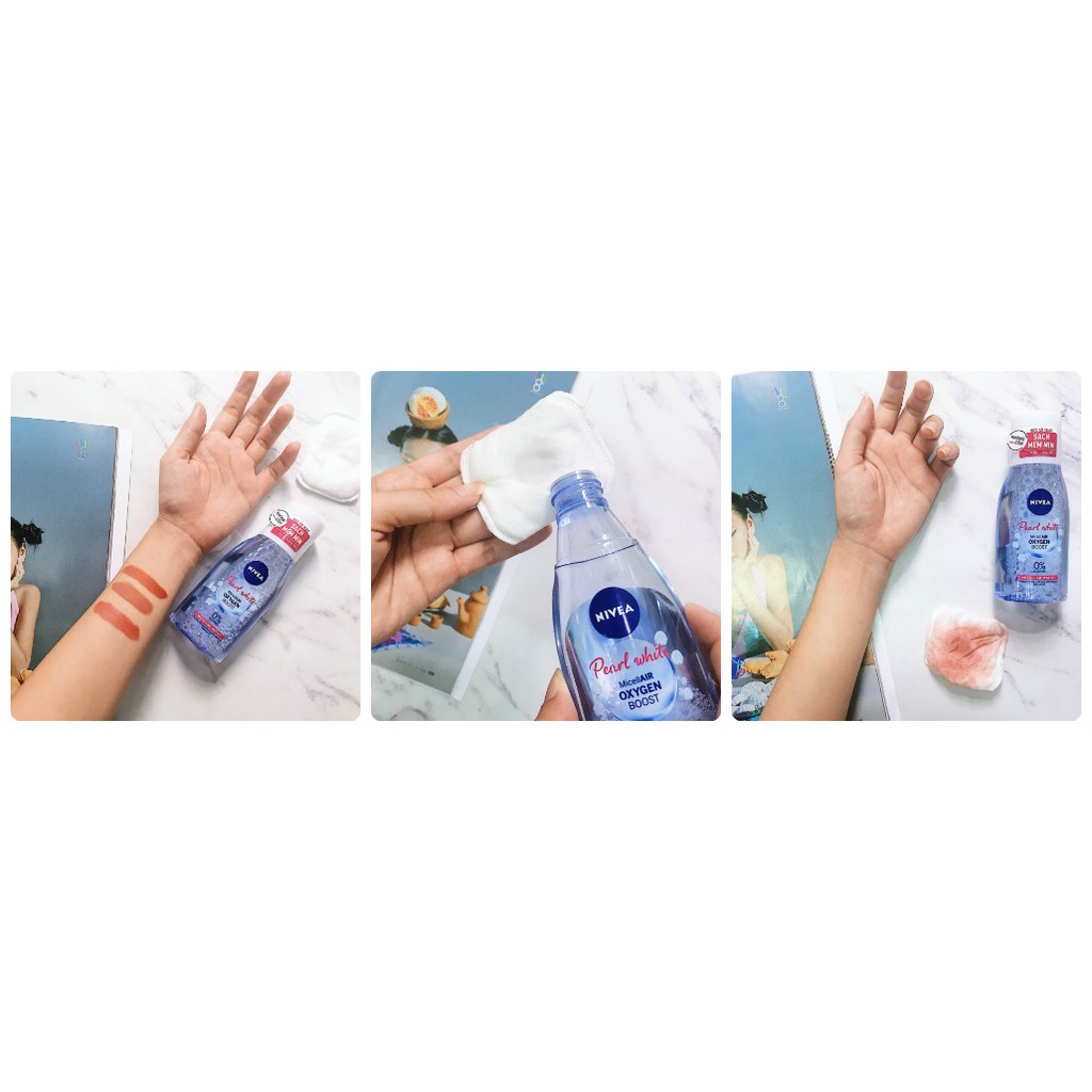 Nước tẩy trang Nivea cho da mụn Acne Care Makeup Clear Micellar Water