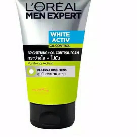 (hàng Mới Về) Sữa Rửa Mặt Kiểm Soát Dầu Trị Mụn Thành Phần Than Bùn Núi Lửa Loreal Dành Cho Nam