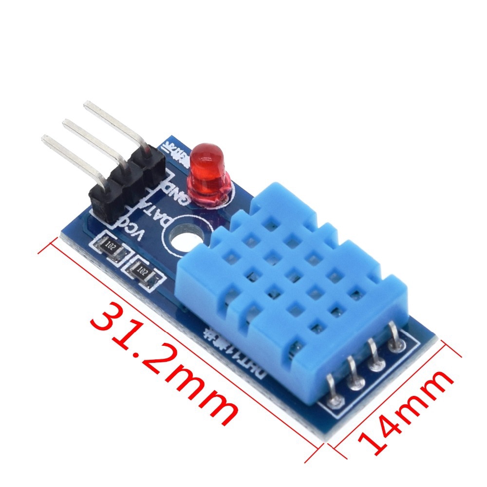 Mô Đun Cảm Biến Nhiệt Độ Và Độ Ẩm Dht11 Cho Arduino