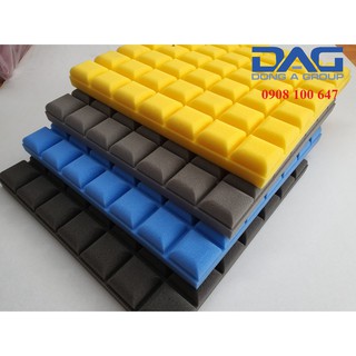 Mút cách âm tiêu âm ô vuông mini 50x50cm CÁCH ÂM ĐÔNG Á ( chưa có keo)