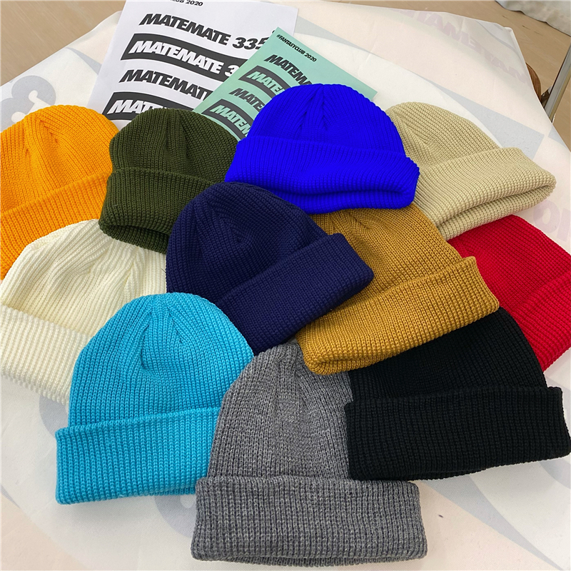 Mũ Len Phong Cách Hip Hop Đường Phố Hàn Quốc