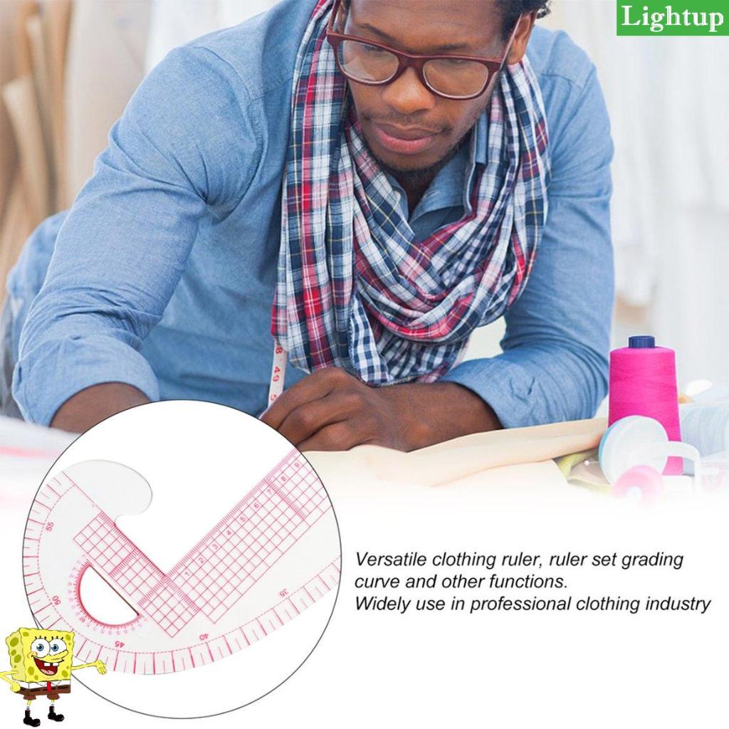 Nhựa Pháp Đường cong May Thước Thước đo Thợ may Thước Làm quần áo