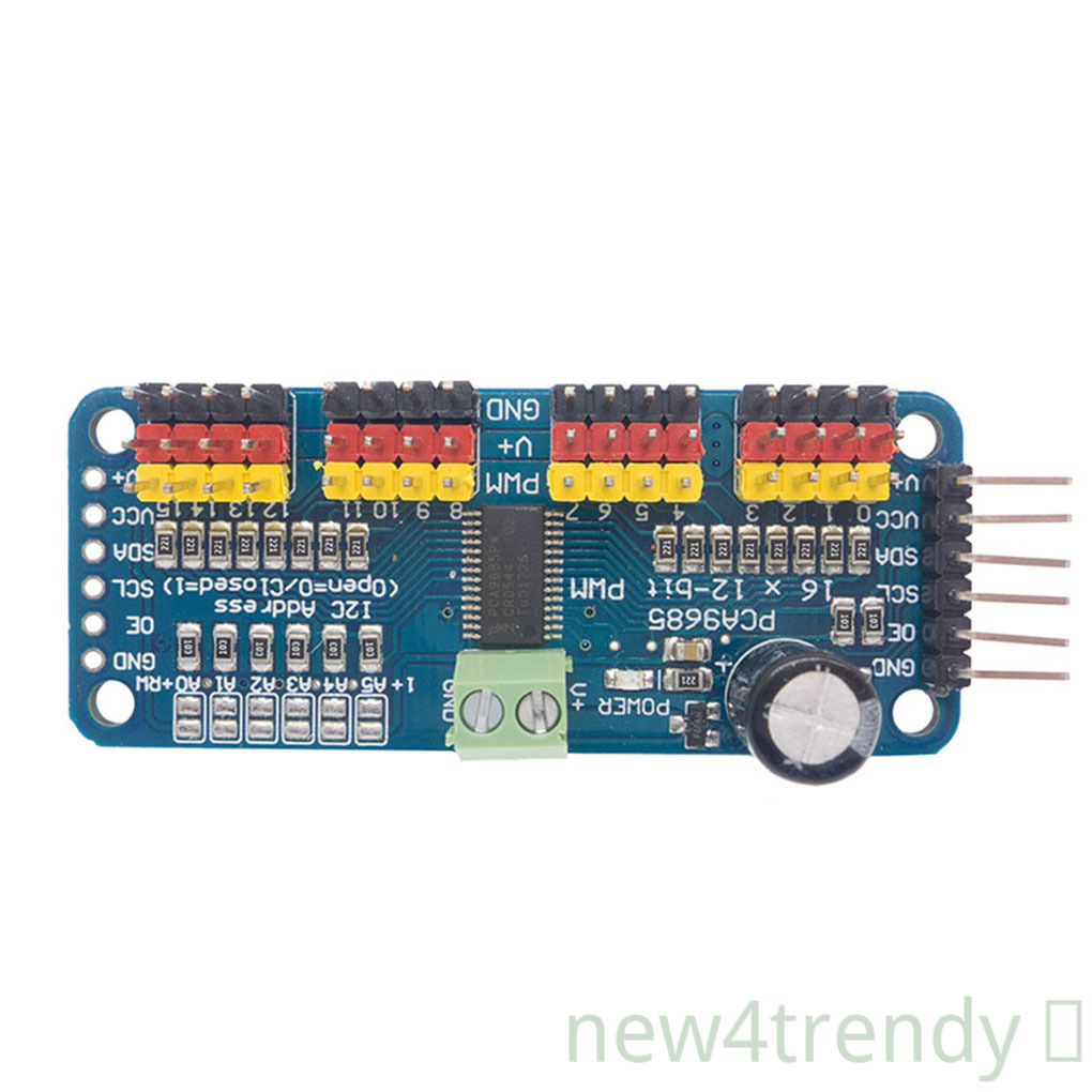 (Hàng Mới Về) Son Môi Trang Điểm New4..Mô Đun Điều Khiển Động Cơ Servo Pca9685 16 CH 12-bit PWM I2C Cho Arduinob | BigBuy360 - bigbuy360.vn