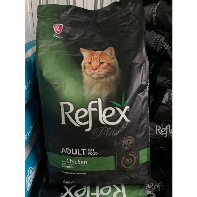 Bao 8kg Hạt Reflex Plus Kitten-Adult vị gà cho mèo