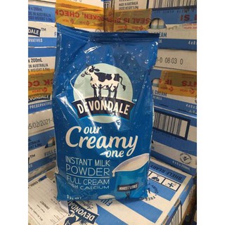 Sữa Bột Full Cream Devondale 1kg/bịch.(Cty DKSH)