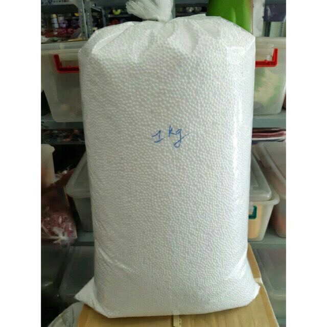 (Rẻ Vô Địch)Combo 2Kg Hạt Xốp Trắng Trọng Lượng 2Kg Chuyên Nhồi Gối Lười, Đỡ Cổ, Trang Trí Nen, Hàng Sẵn Kho