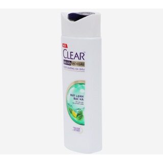 Chai dầu gội CLEAR bạc hà 340ml( hàng chính hãng)
