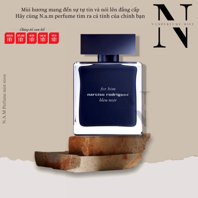 Narciso Rodriguez For Him Bleu Noir Parfum | Nước hoa nam | Nổi bật và Cuốn hút