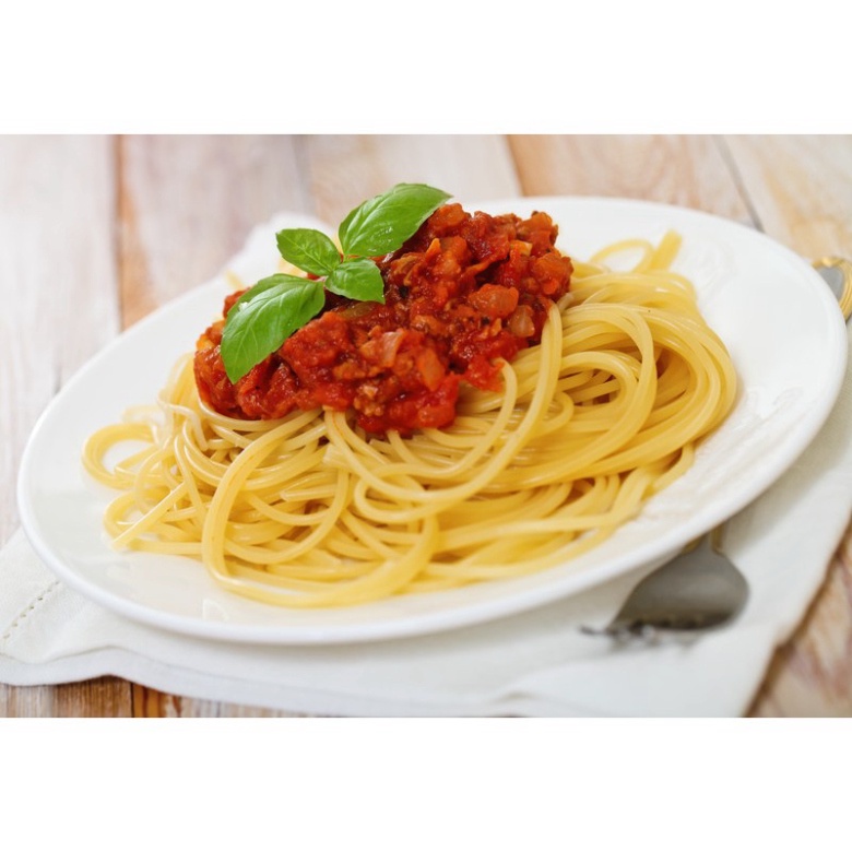 COMBO SỐT MÌ Ý SPAGHETTI [gói mì ý 500g + sốt oliu 350g+ cà chua xay nhuyễn 400g]