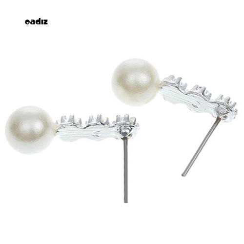 Bông tai cô dâu đính đá/ ngọc trai giả xinh xắn