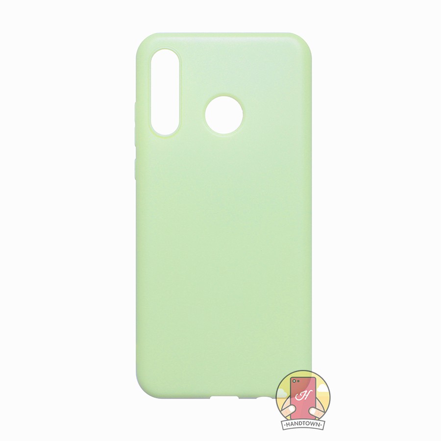 Ốp Lưng Silicone Huawei P30 Lite TPU Dẻo Màu Xanh Matcha