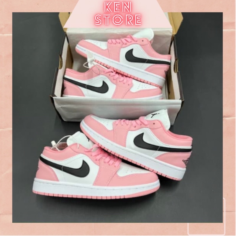 (ẢNH THẬT 1.1) Jordan low Full Hồng Đen chuẩn 11 Trung