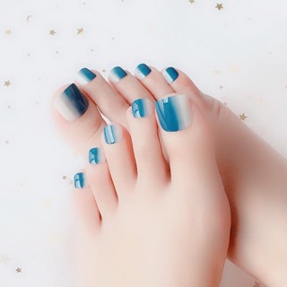 Bộ 24 móng chân giả kèm keo + dũa