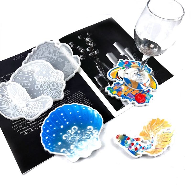 Khuôn Silicone Làm Xà Phòng Bằng Nhựa Epoxy Độc Đáo