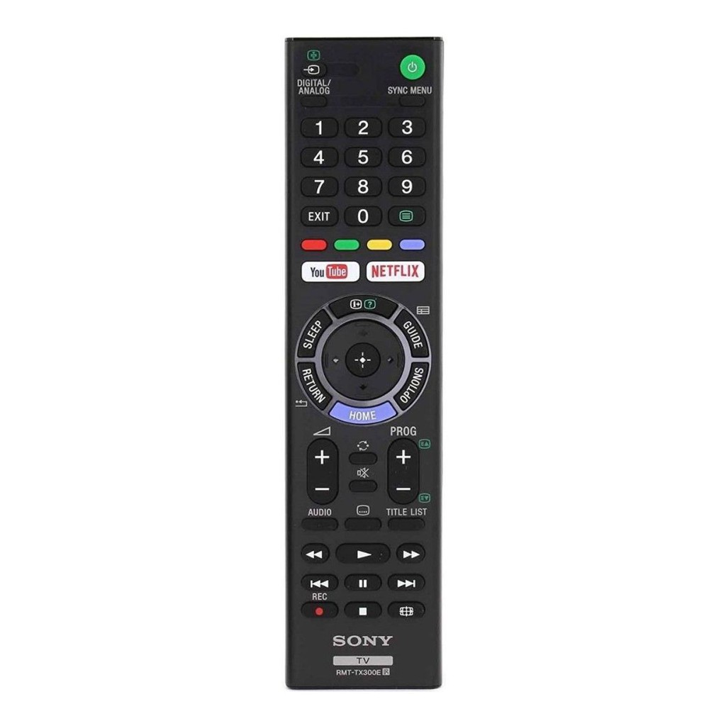 Remote TV Sony 2 nút đỏ mới hàng Chính hãng (YouTube và NETFLIX)