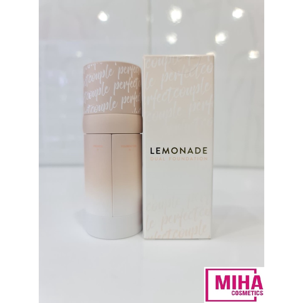 Kem Nền Mịn Lì Đa Chức Năng Lemonade Perfect Couple Dual Foundation SPF 30+/PA +++ 30ml Hàn Quốc