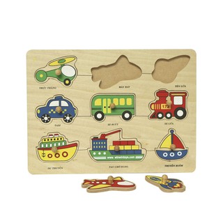 Bộ học 3 phương tiện giao thông Winwintoys