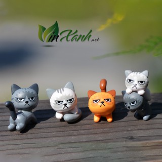 Phụ kiện trang trí Mèo cau có