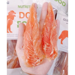 Ức gà sấy cho chó