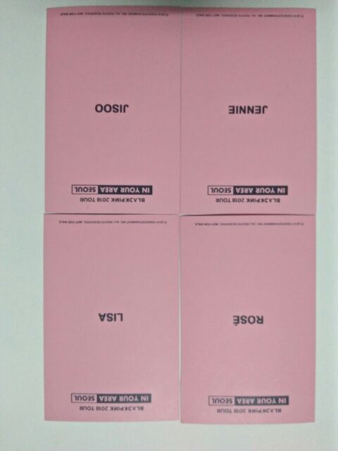 Card unoff] Bộ card trong DVD concert của BLACKPINK