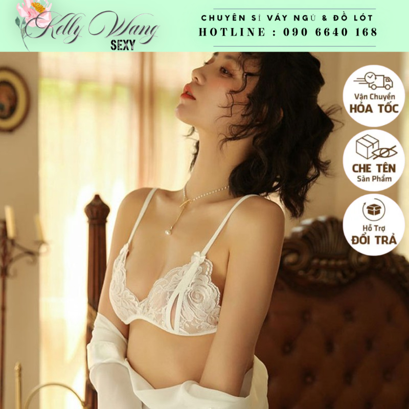 Bộ đồ lót sexy gợi cảm BK002 -bộ quần lọt khe ren bướm -KELLY WANG
