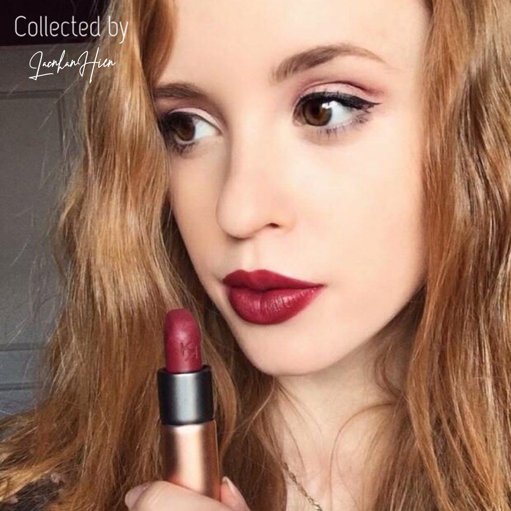 [Đỏ rượu 317] SON LÌ KIKO MILANO ❤ KIKO MILANO VELVET PASSION MATTE LIPSTICK WINE