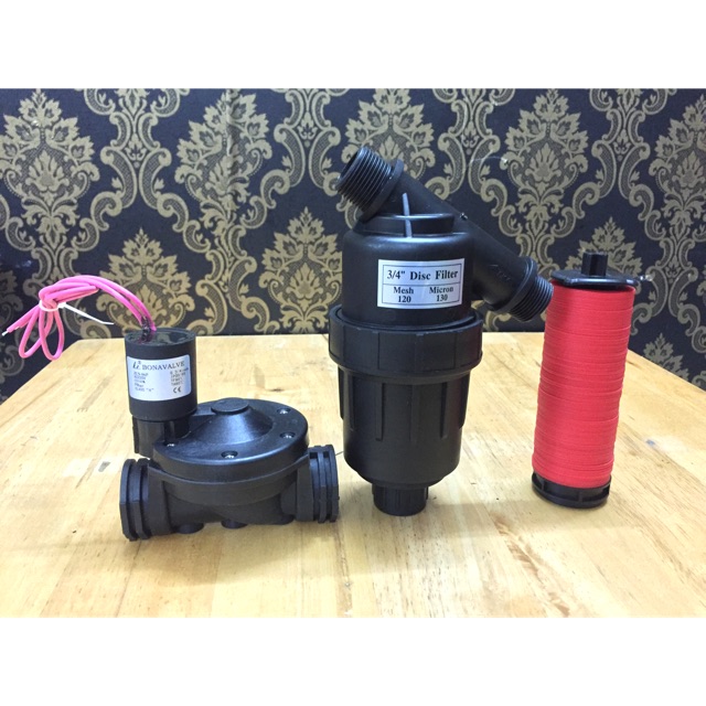 Bộ Van Điện Từ Ngoài Trời + lọc đĩa, từ 27 đến 60.