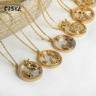 Dây chuyền mặt hình 12 cung hoàng đạo