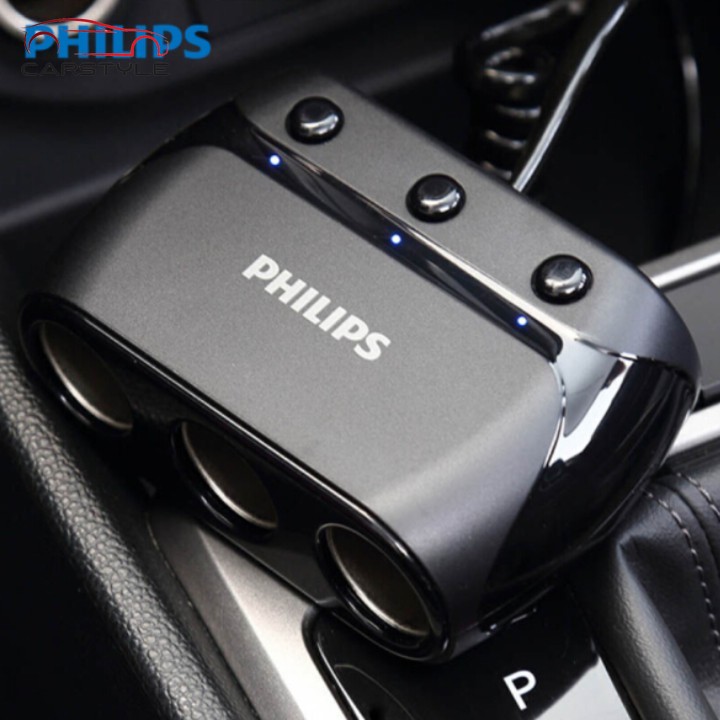 Bộ chia tẩu sạc đẳng cấp chính hãng Philips/ Mà hàng DLP2019 KIA BENZ BMW Toyota Ford VOLVO MAZDA MITSUBISHI Audi HONDA