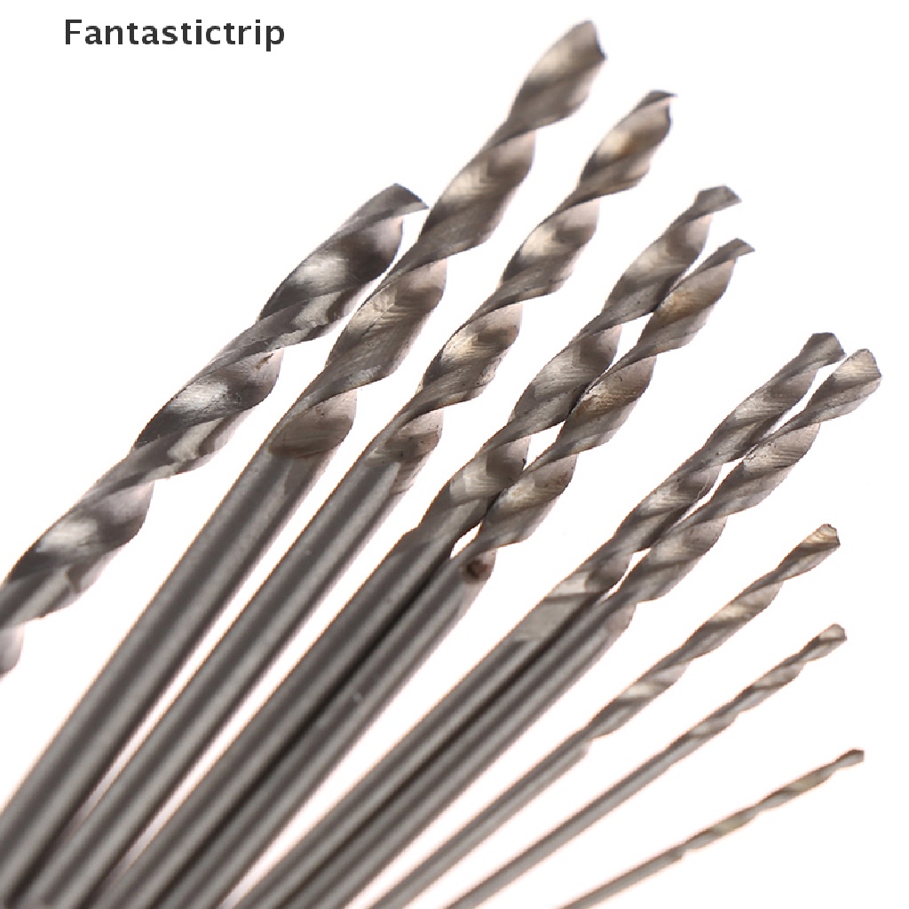 Bộ 10 mũi khoan xoắn ốc HSS 0.8mm-3.0mm tiện dụng