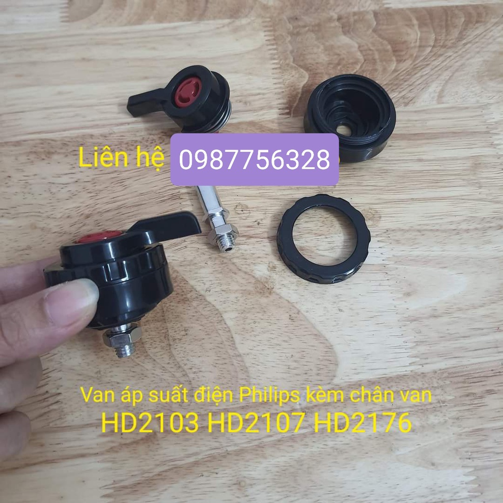 PHỤ KIỆN CHÍNH HÃNG - Van áp suất điện, gioăng chính, gioăng phụ, van phụ nồi áp suất Philips HD2103 HD2107 HD2176