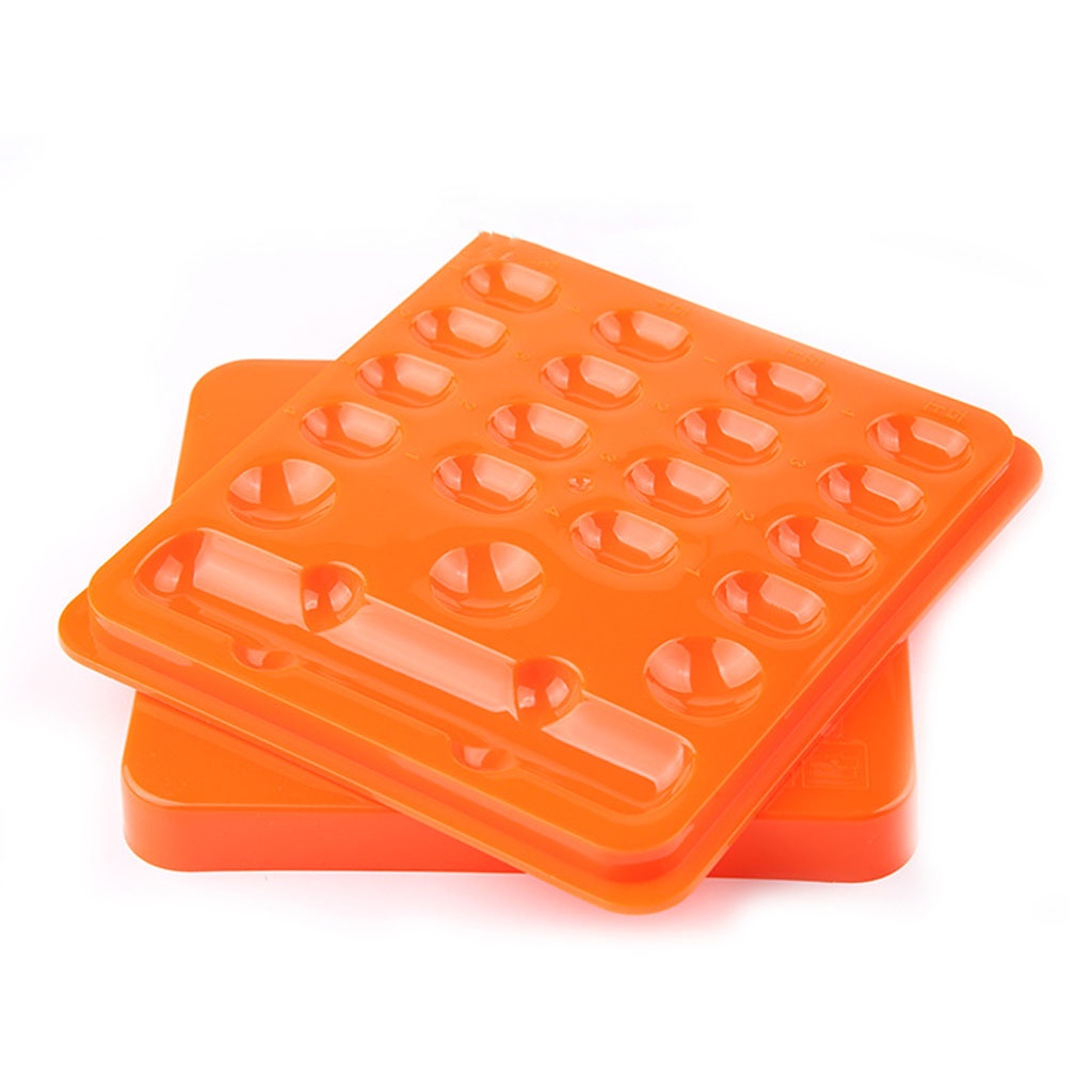 Hộp Đựng Dụng Cụ Nha Khoa Bằng Nhựa Resin Màu Cam Cỡ Lớn