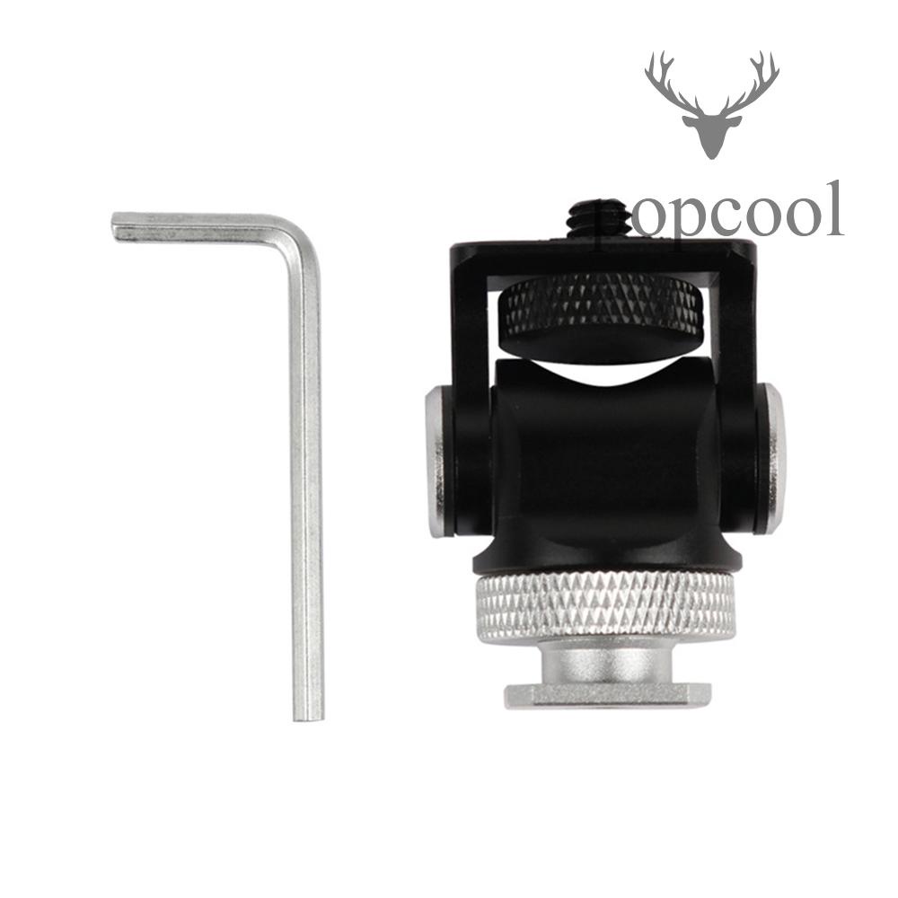 Ngàm Chuyển Đổi Gắn Giá Đỡ Bằng Hợp Kim Nhôm 1 / 4 Inch Cho Màn Hình LED Máy Ảnh DSLR | BigBuy360 - bigbuy360.vn