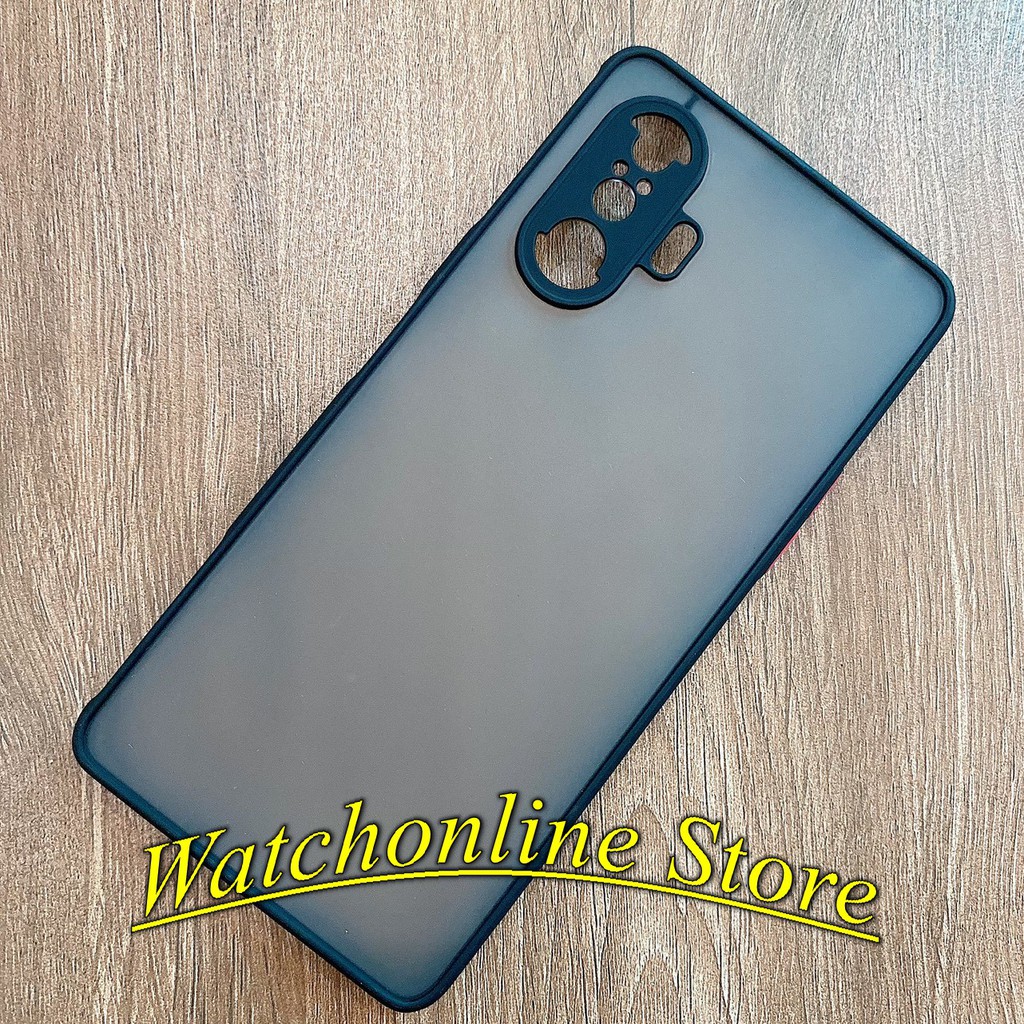 Ốp lưng Xiaomi K40 Gaming Note 11s Note 11 quốc tế cao su non trong nhám viền màu